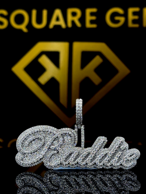 Baddie Moissanite Pendent
