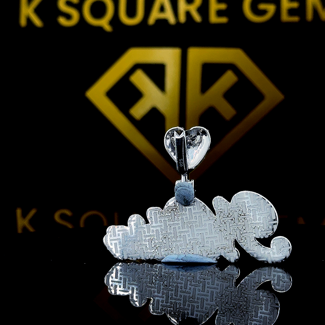 Nikha Moissanite Pendent