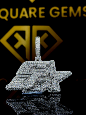 Stellar Moissanite Pendent