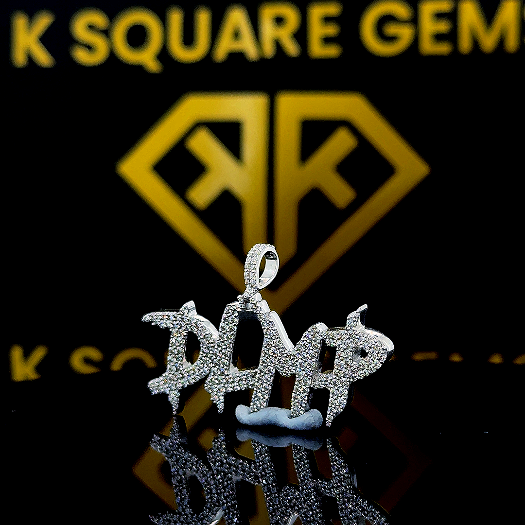 BlitzIce Moissanite Pendent