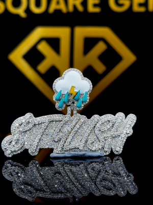 StormFlex Moissanite Pendent