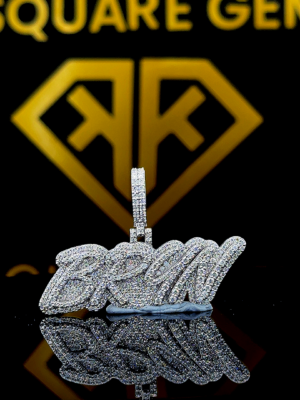 BlazeBrym Moissanite Pendent
