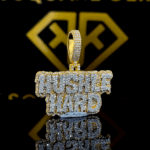 HustleShine Moissanite Pendent