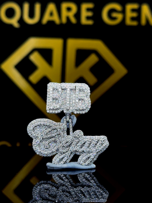 BTBCrizzy Moissanite Pendent