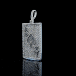 SpadeRoyale Moissanite Pendent