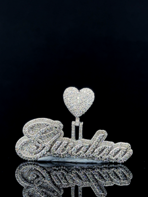 Glamora Moissanite Pendent