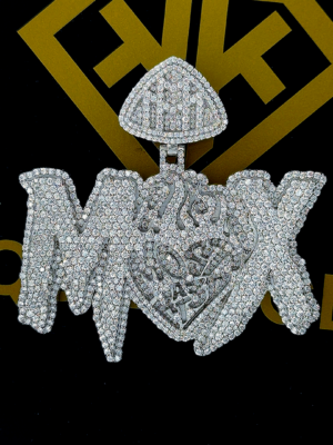 MaxFlare Moissanite Pendent