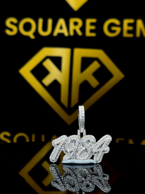 1984 Moissanite Pendent