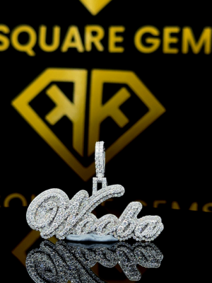 Mocha Moissanite Pendent