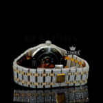 AP Watch Bust Down Moissanite Caseback View