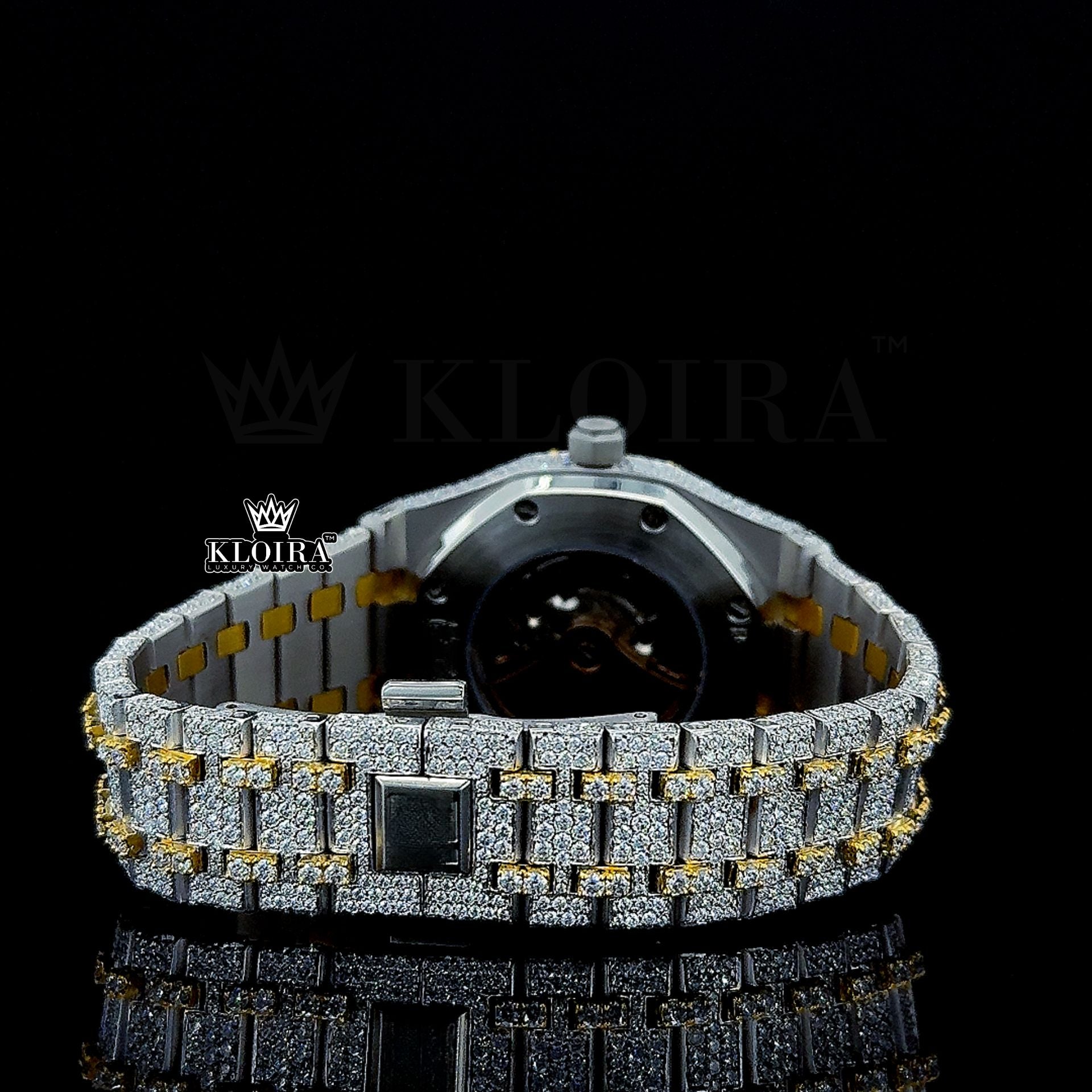 Audemars Piguet Moissanite Watch Caseback View