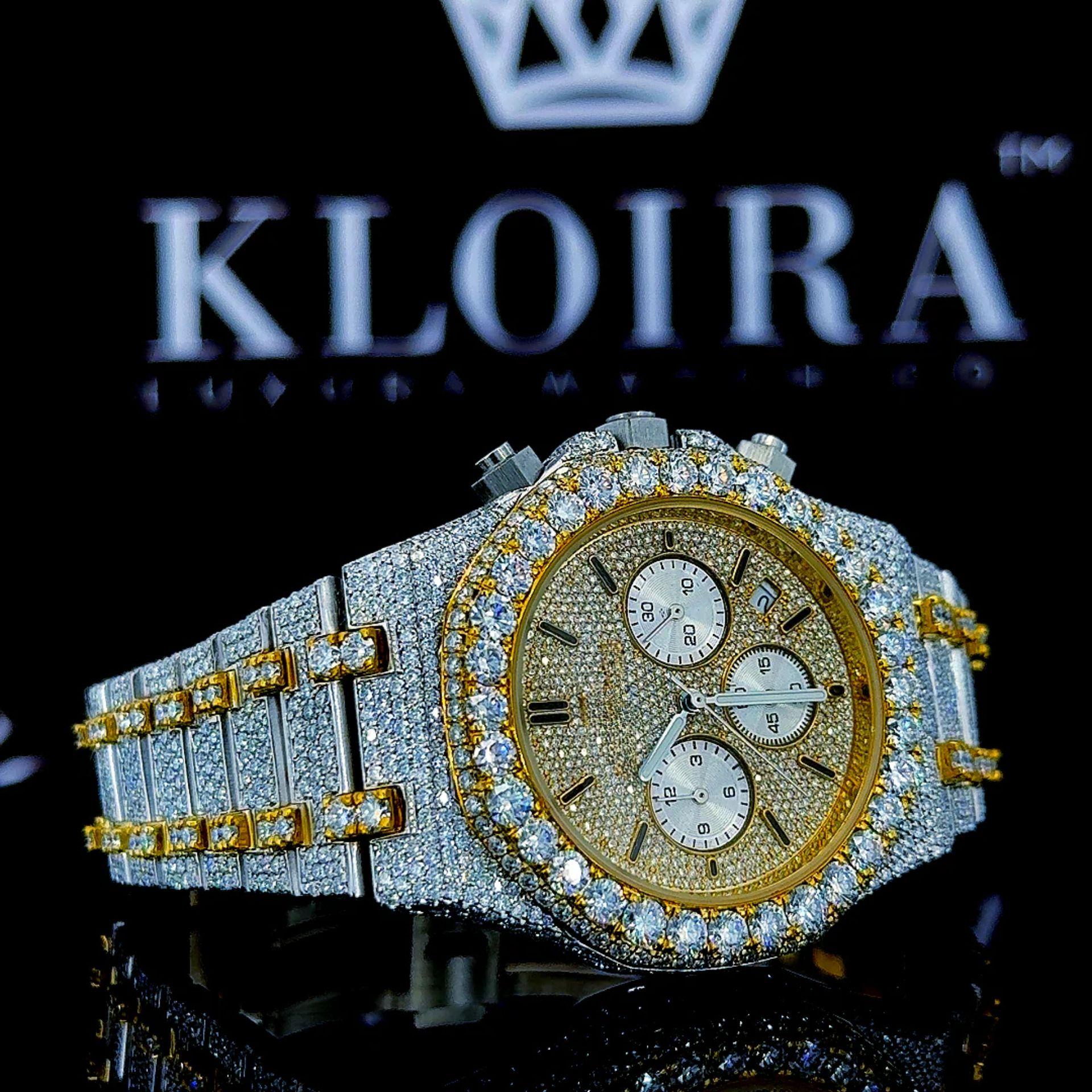 Best Moissanite AP Watch Right Profile View