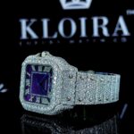 Best Moissanite Cartier Watch Right Profile View