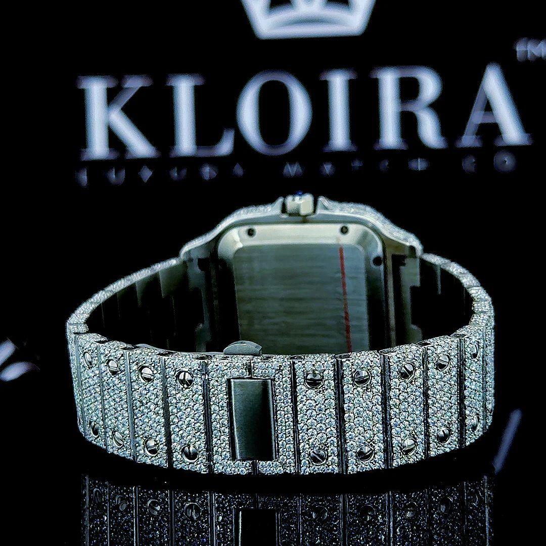 Best Moissanite Cartier Watch Strap View
