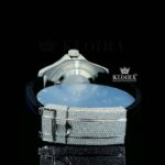 Black Moissanite Rolex Watch Strap View