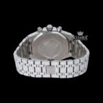 Bust Down Moissanite Diamond Watch 14K Gold VVS 20 Carat 42mm Caseback View