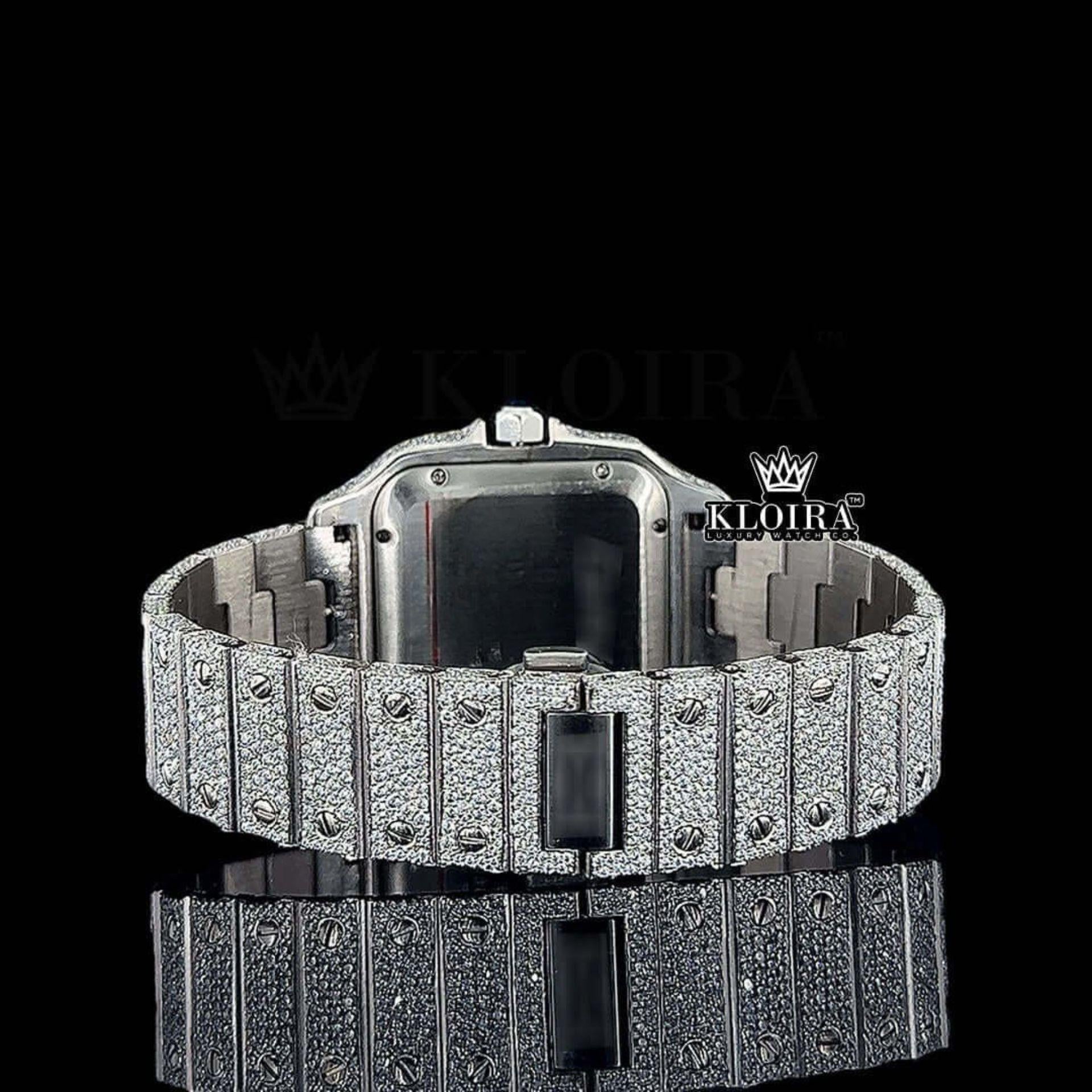 Cartier Moissanite Watch Caseback View