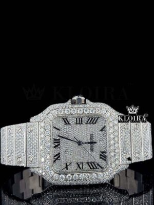 Cartier Moissanite Watch