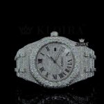 Iced Out AP Moissanite Watch