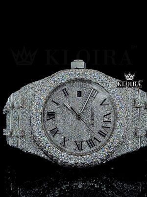 Iced Out AP Moissanite Watch