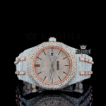 Mens AP Moissanite Watch Front View