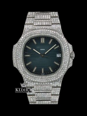 Mens Patek Philippe Moissanite Watch