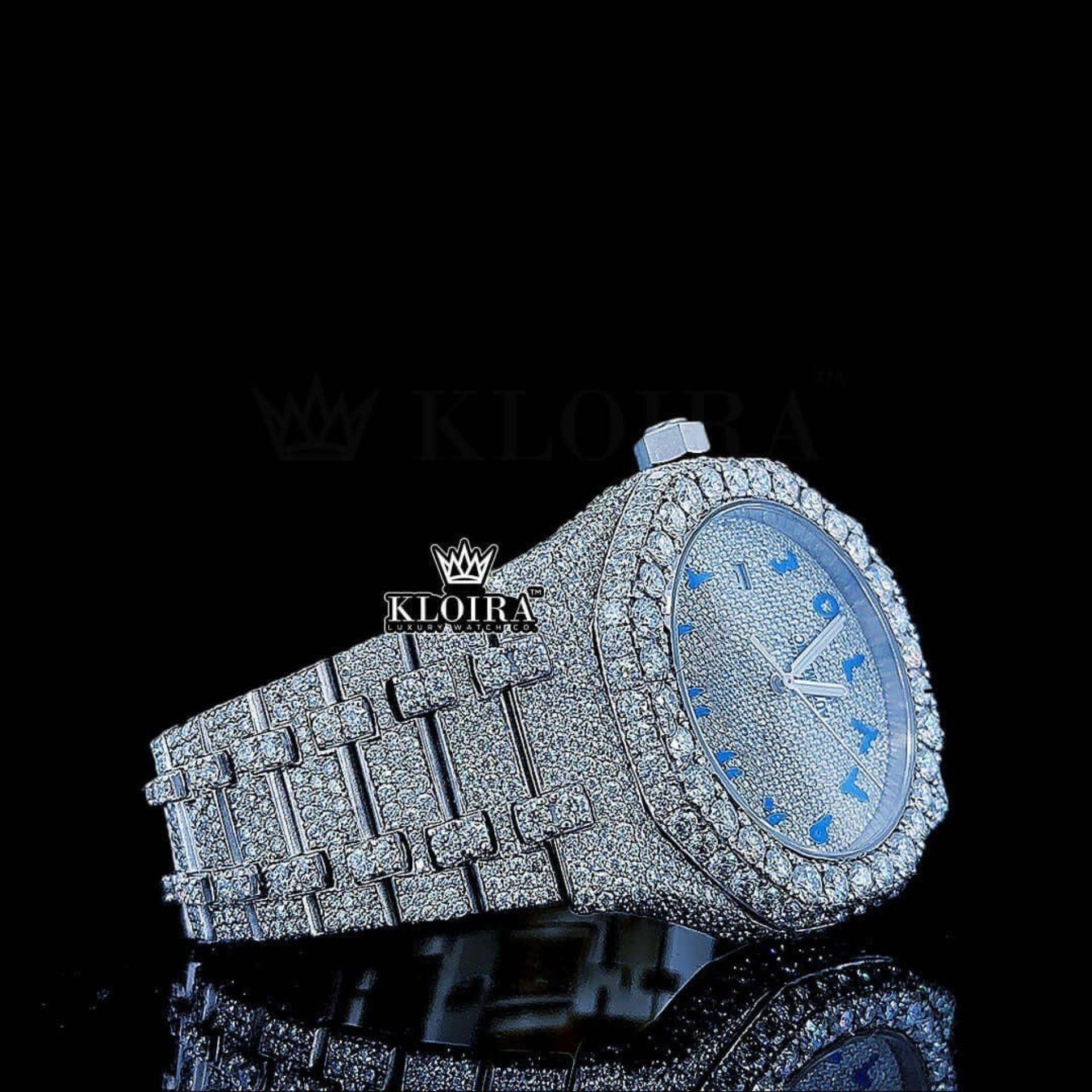 Moissanite AP Watch Right Profile View