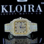 Moissanite Cartier Watch Arabic