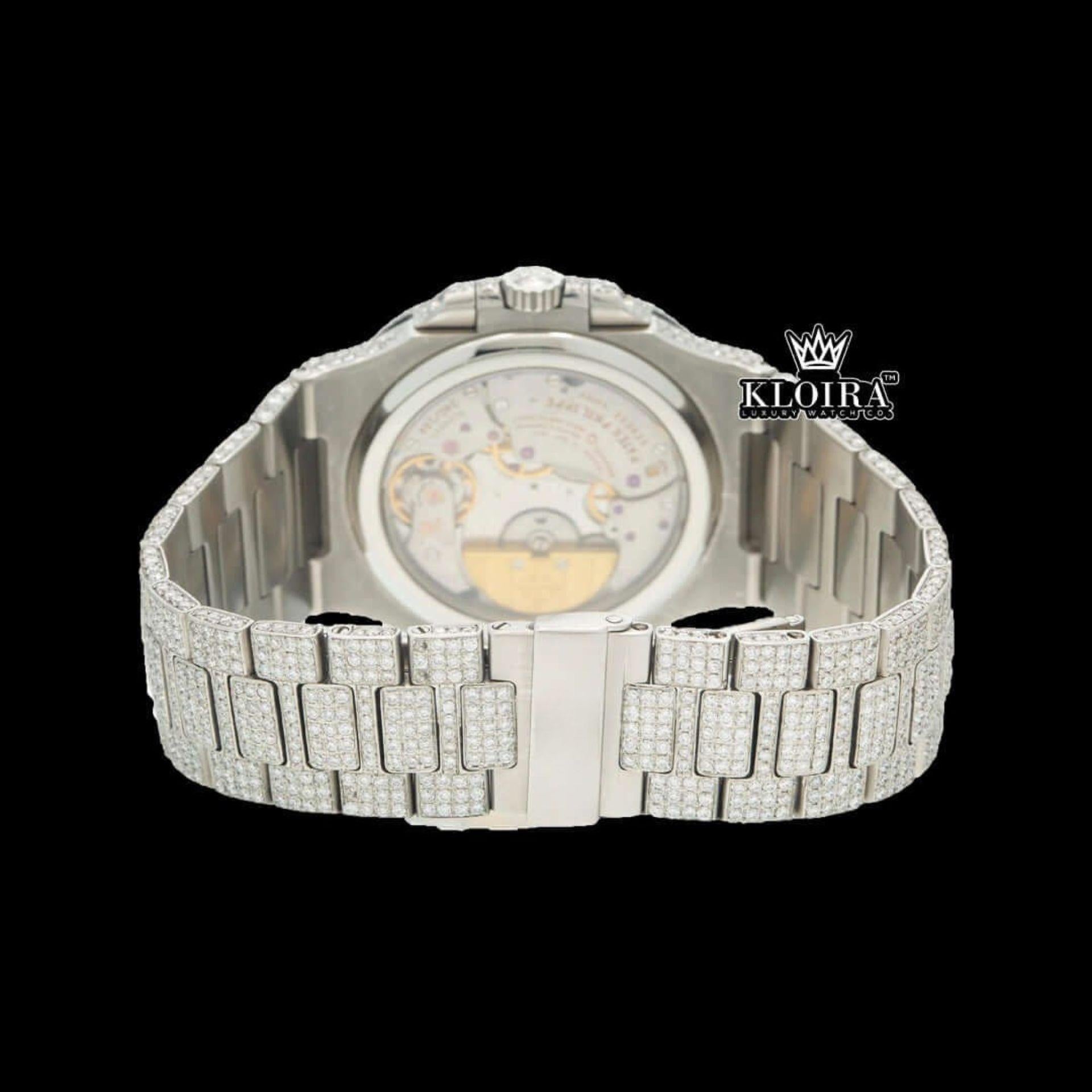 Moissanite Patek Philippe Style Watch Cashback View