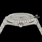 Patek Philippe VVS Moissanite Watch Crown Close View