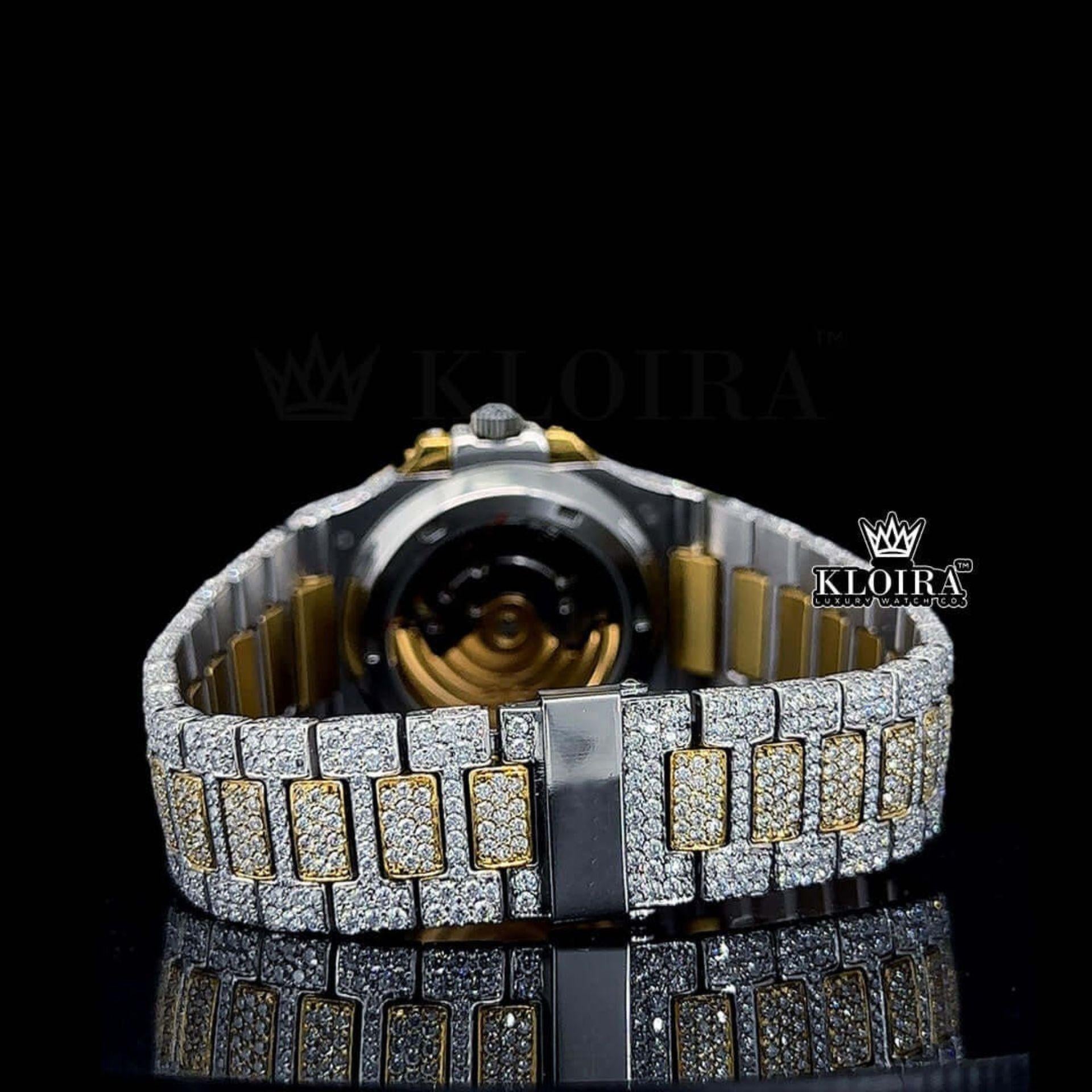 Patek Philippe Watch Bust Down Moissanite Cashback View