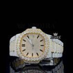 Patek Philippe Watch Bust Down Moissanite