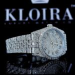 Rolex Moissanite Watch Right Profile View