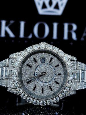 Rolex VVS Moissanite Watch