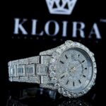 Rolex VVS Moissanite Watch Right Profile View