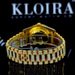 Rolex Watch Bust Down Moissanite Bracelet View