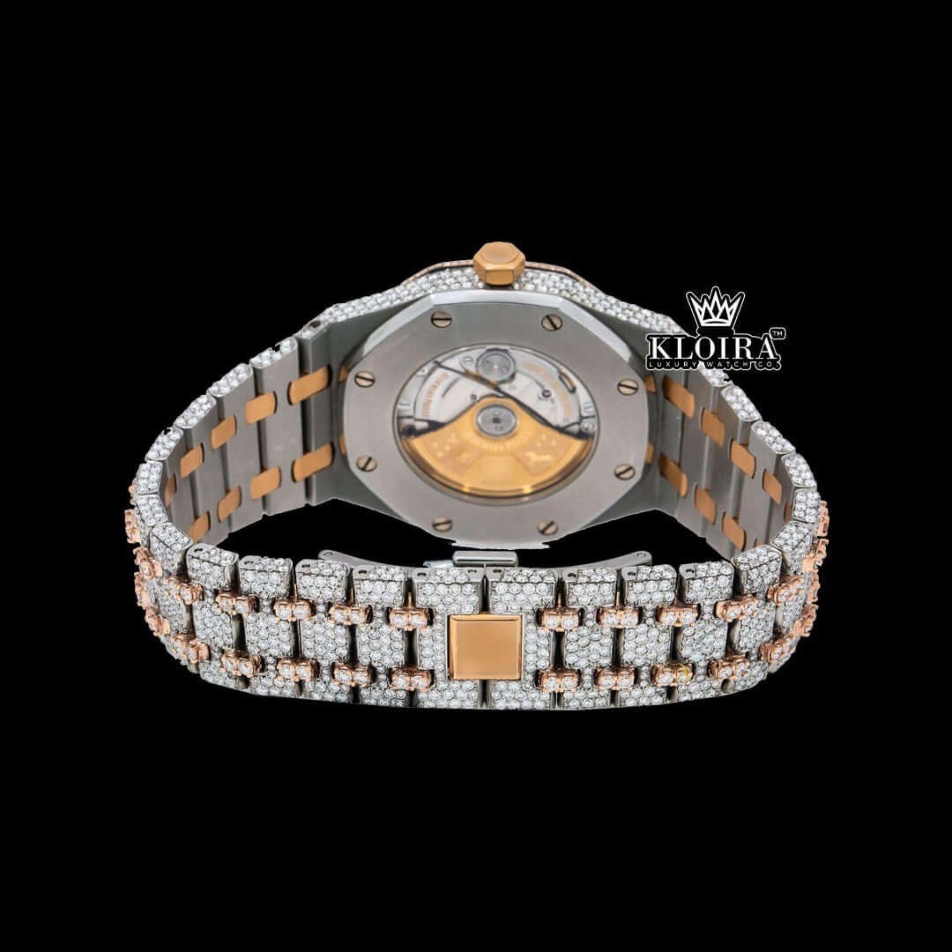 VVS Clarity Moissanite AP Caseback View