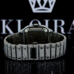 VVS Clarity Moissanite Cartier Watch Strap View