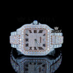 Womens Moissanite Cartier Watch