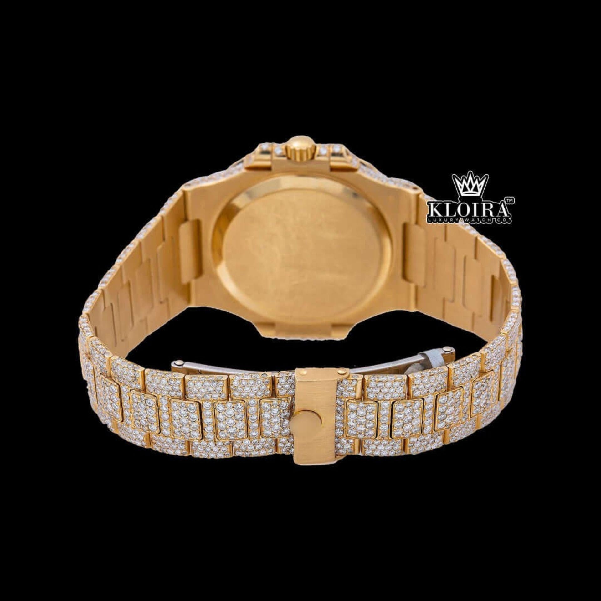 Womens Moissanite Patek Philippe Watch Cashback View