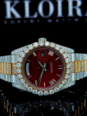 Womens Moissanite Rolex Watch
