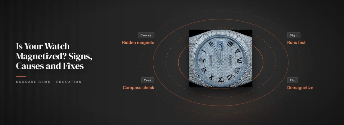 Is Your Watch Magnetized? Signs, Causes and Fixes