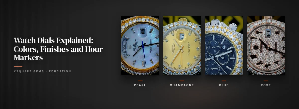 Watch Dials Explained: Colors, Finishes and Hour Markers