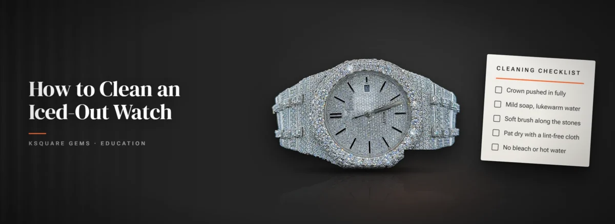 How to Clean an Iced Out Watch